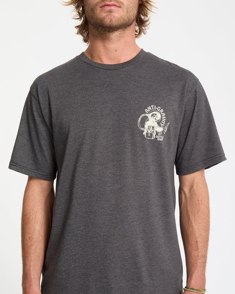 Camiseta Anti Gravity - Heather Black