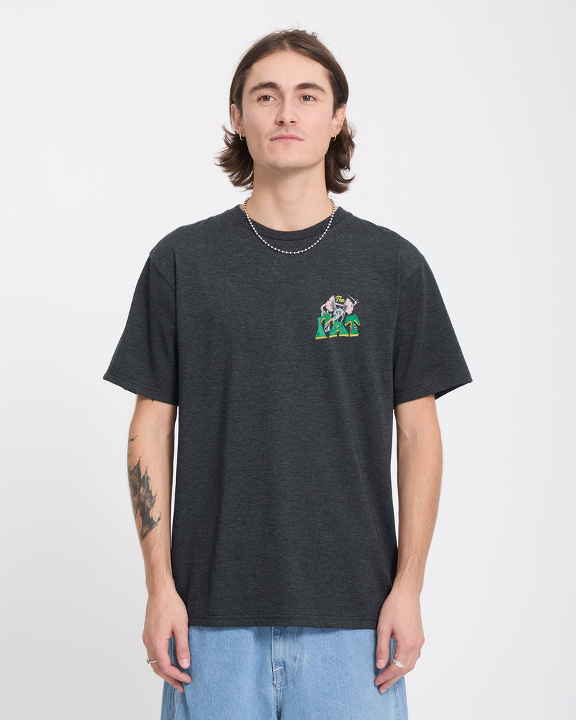 Camiseta Tipsy Rat - Heather Black
