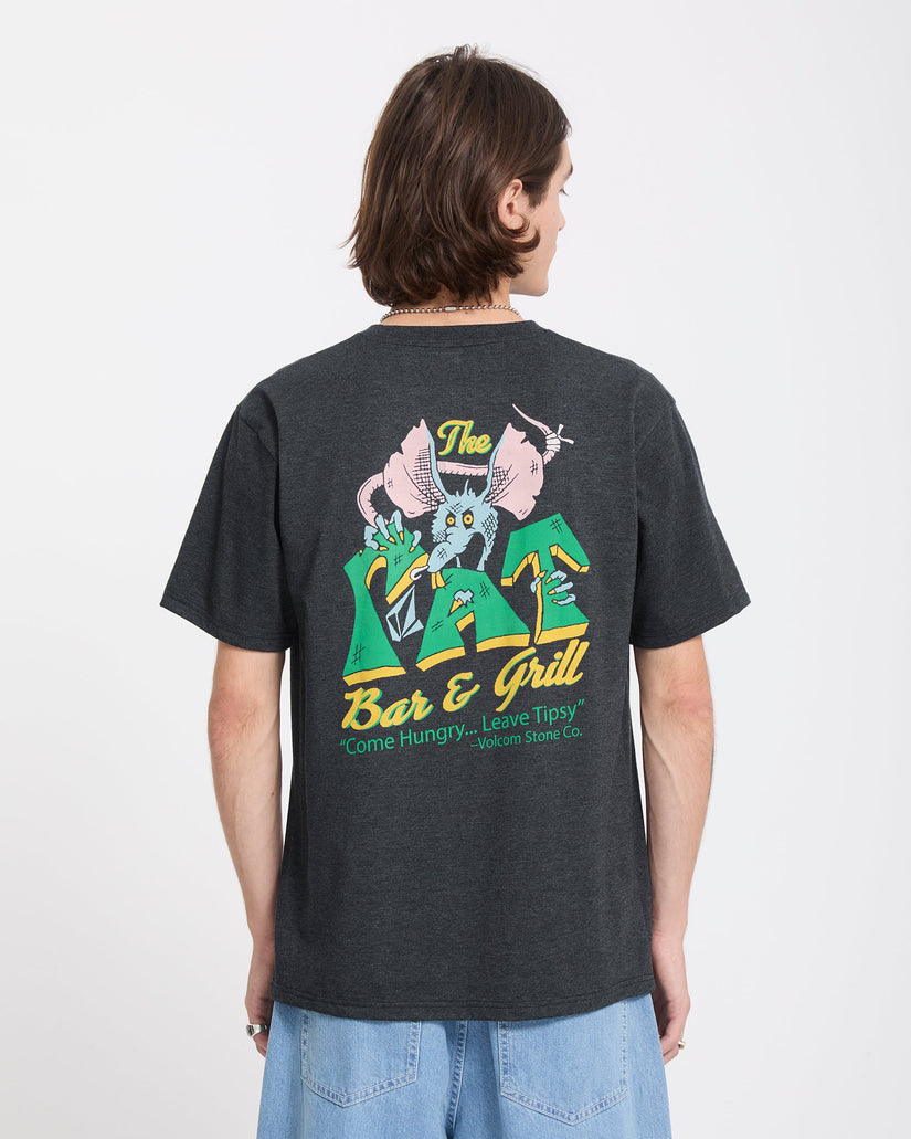 Camiseta Tipsy Rat - Heather Black
