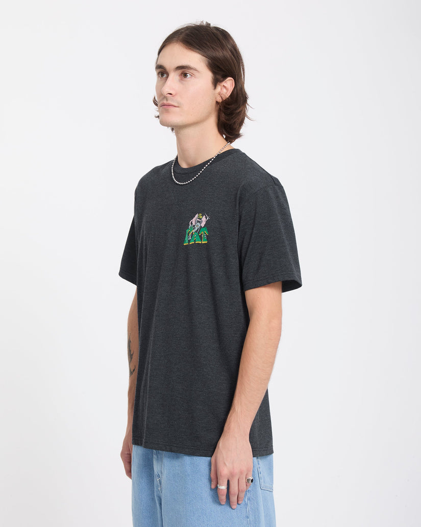 Camiseta Tipsy Rat - Heather Black