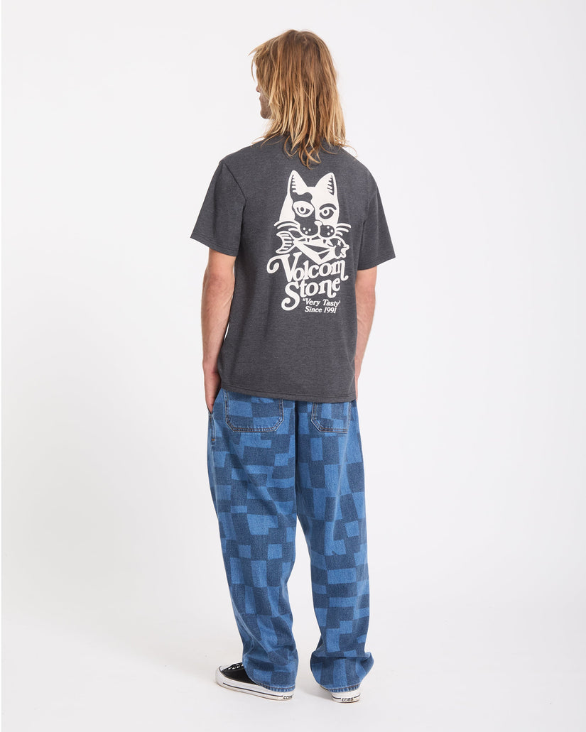 Camiseta Tasty - Heather Black