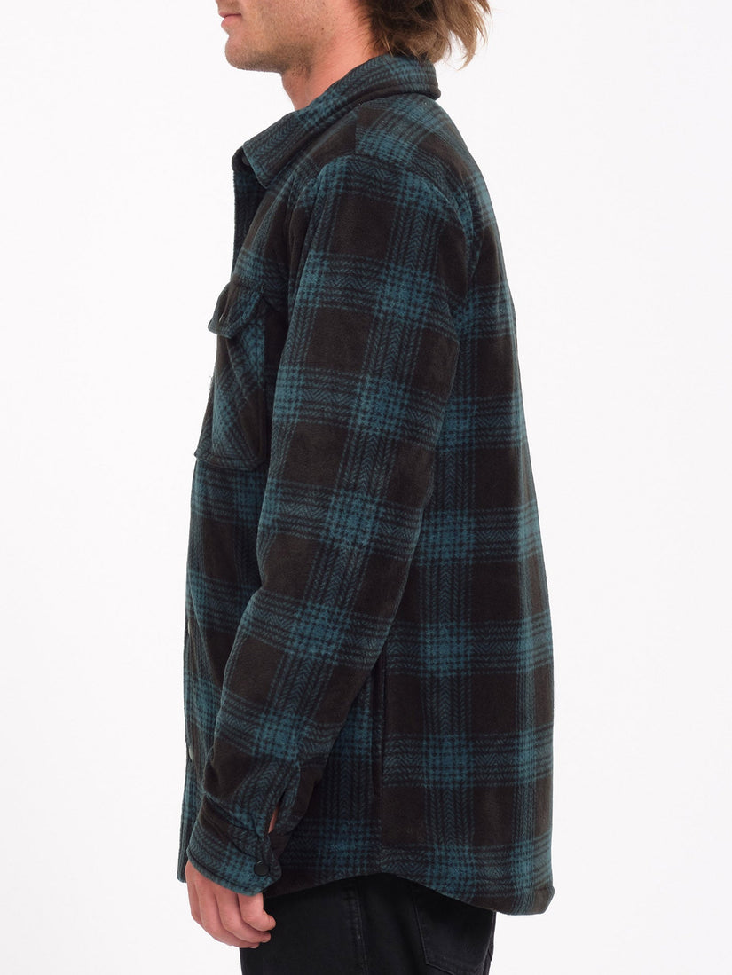 Sobrecamisa de Felpa Bowered - Evergreen