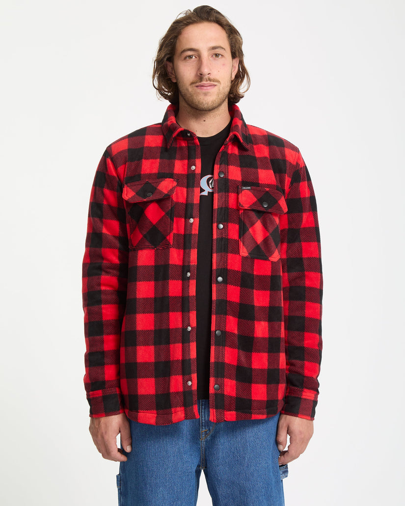 Sobrecamisa De Felpa Bowered - Lifeguard Red