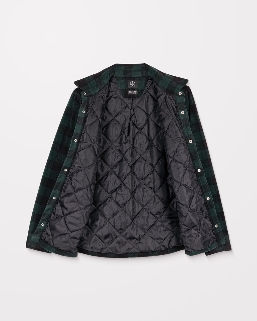 Sobrecamisa De Felpa Camisa Bowered - Scarab