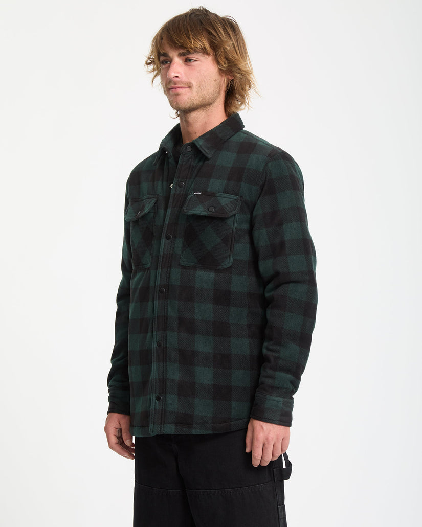 Sobrecamisa De Felpa Camisa Bowered - Scarab