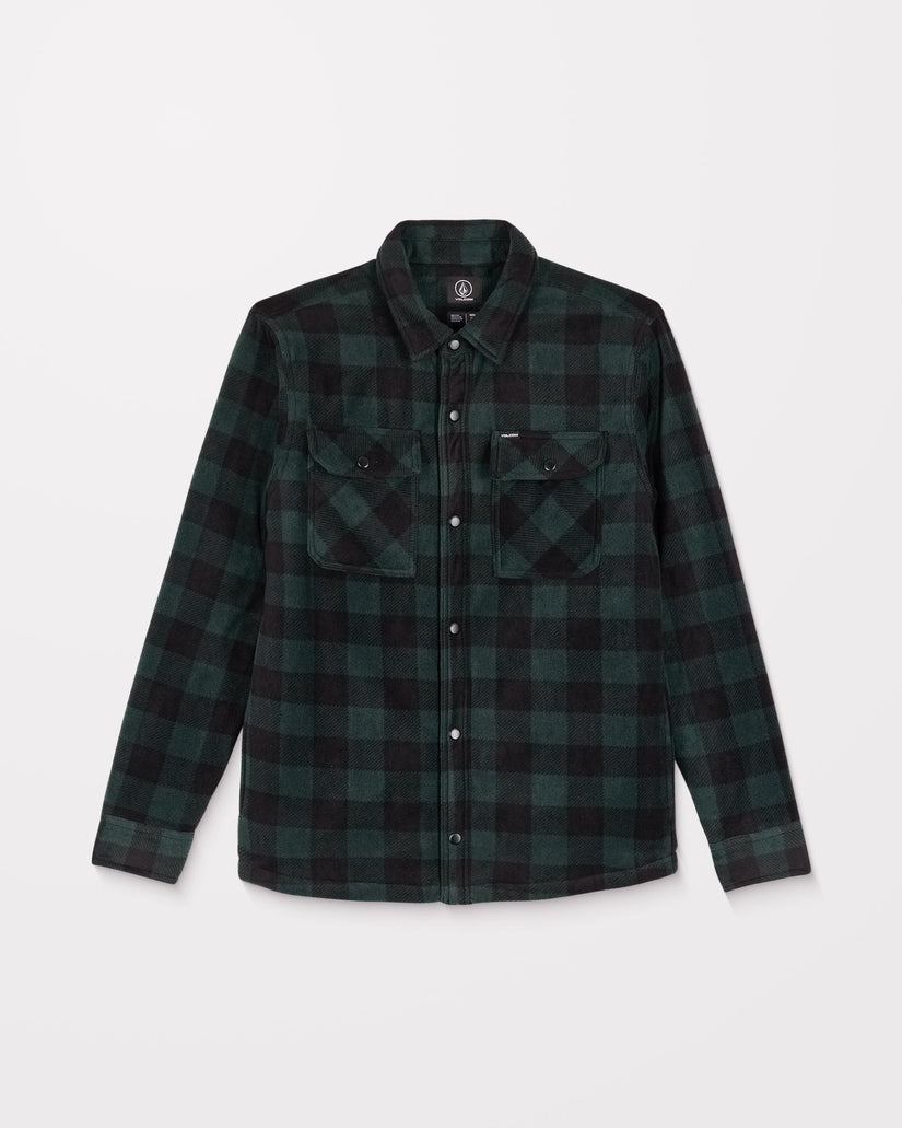 Sobrecamisa De Felpa Camisa Bowered - Scarab