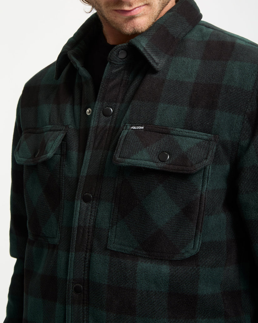 Sobrecamisa De Felpa Camisa Bowered - Scarab