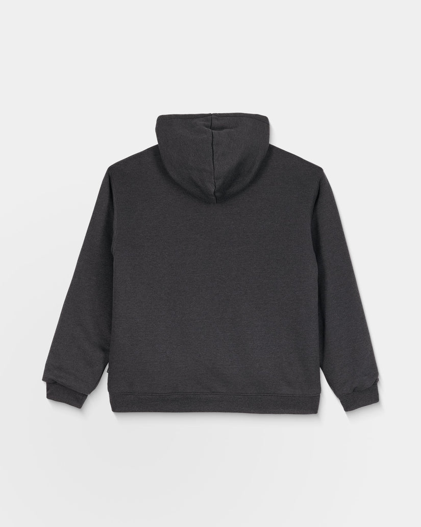 Sudadera con capucha Single Stone Sherpa - Heather Black