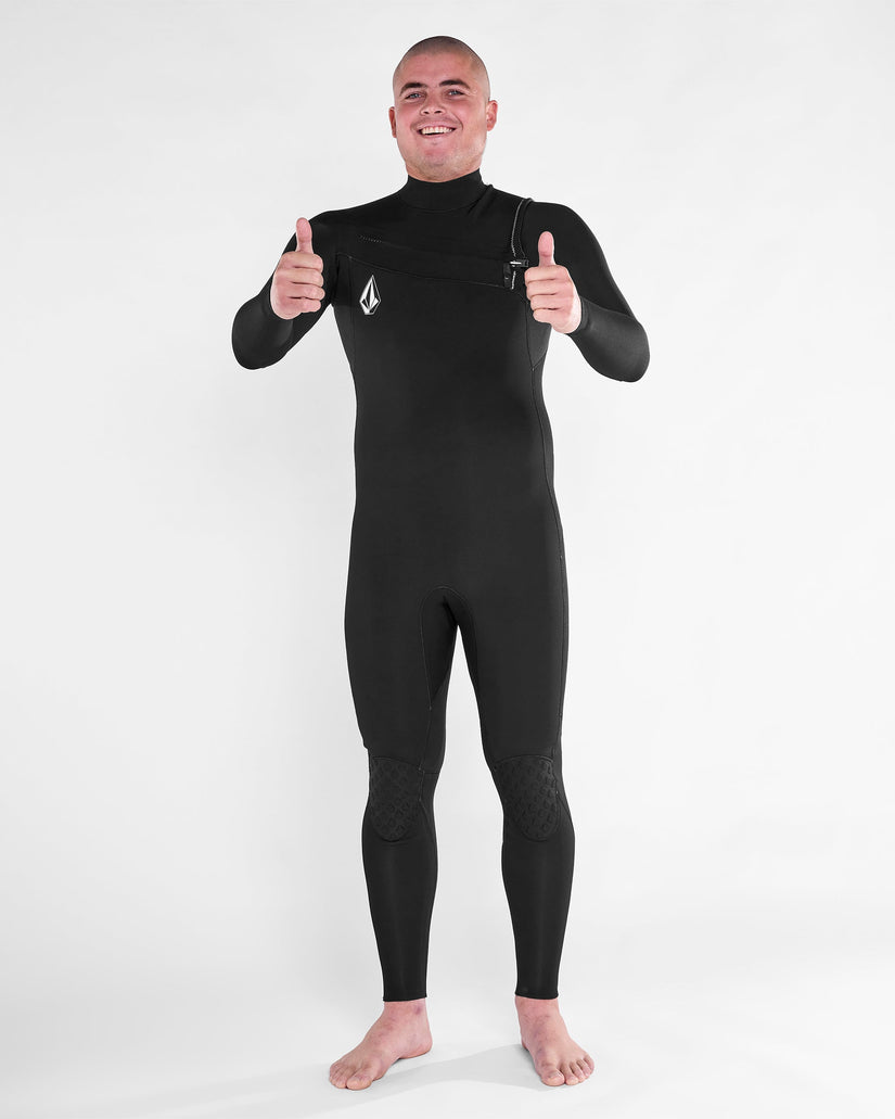 Traje de neopreno completo Modulator 3/2Mm con cremallera en el pecho - Black