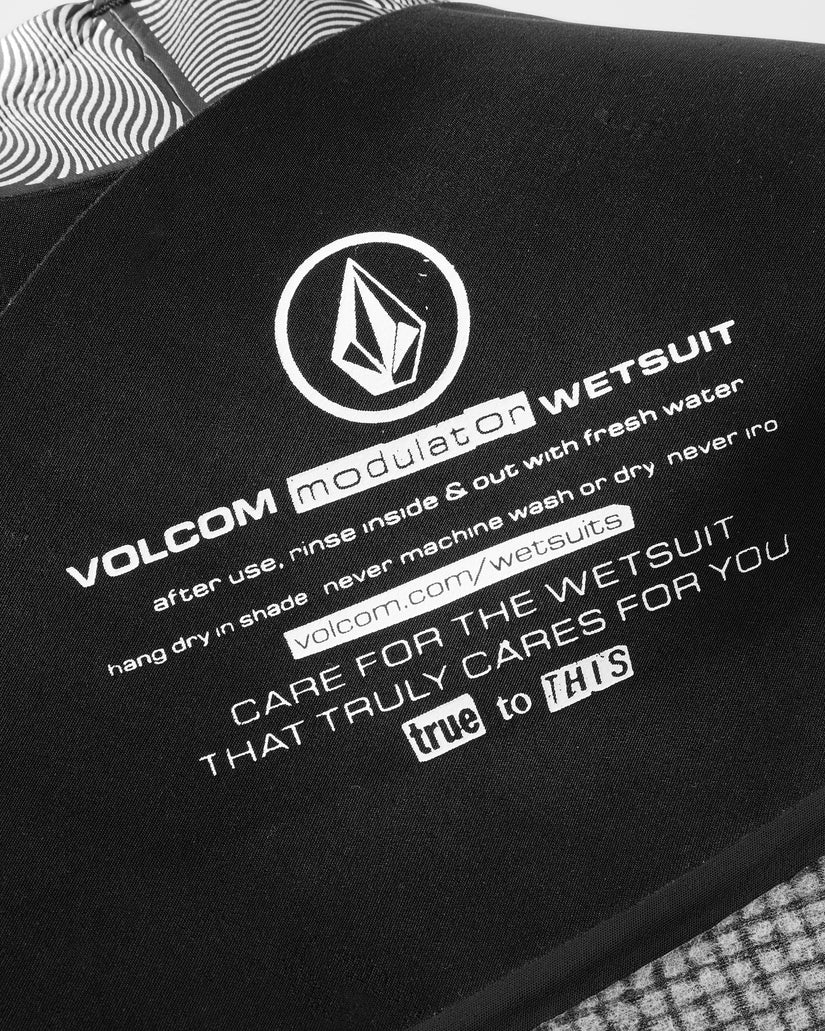 Traje De Neopreno Completo Modulator 3/2Mm Con Cremallera En El Pecho - Black