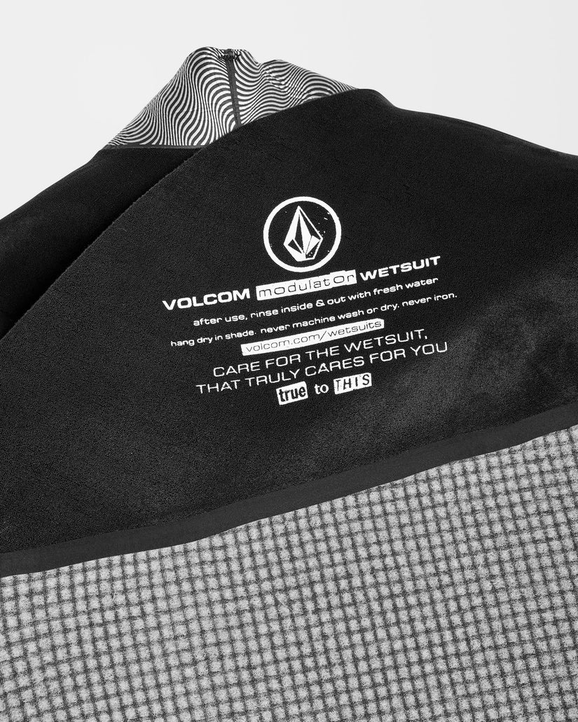 Traje De Neopreno Completo Modulator 3/2Mm Con Cremallera En El Pecho - Black