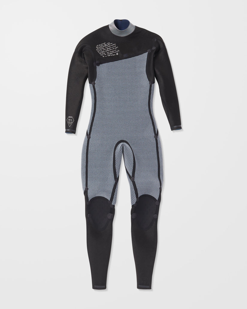 Traje de neopreno completo Modulator 3/2Mm con cremallera en el pecho - CRUZER BLUE