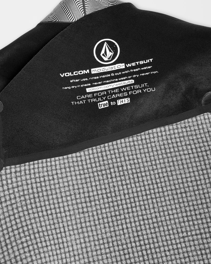 Traje De Neopreno Completo Modulator 4/3Mm Con Cremallera En El Pecho - Black