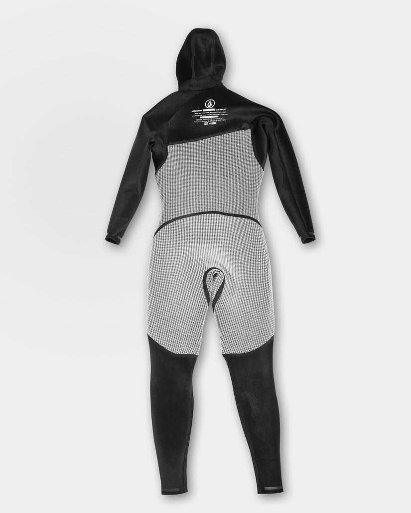 Traje de neopreno con capucha Modulator 4/3Mm con cremallera en el pecho - Black