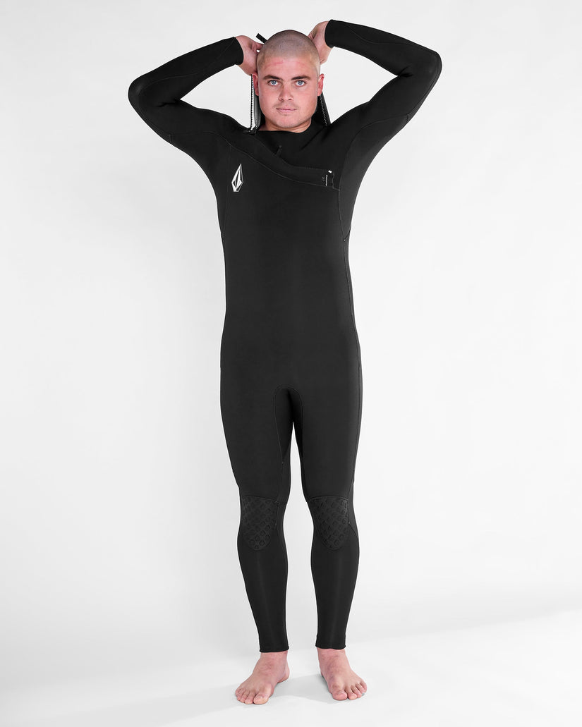 Traje de neopreno con capucha Modulator 5/4/3Mm con cremallera en el pecho - Black
