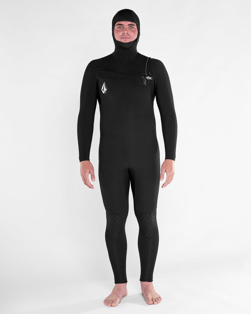 Traje de neopreno con capucha Modulator 5/4/3Mm con cremallera en el pecho - Black
