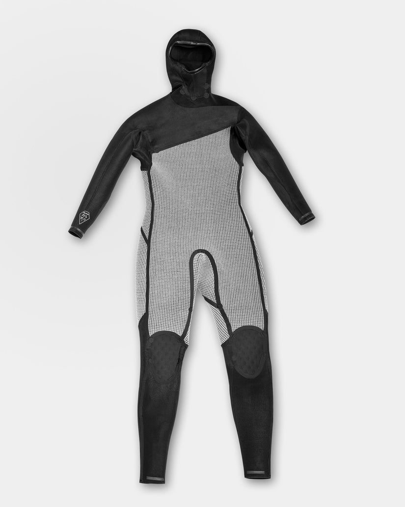 Traje de neopreno con capucha Modulator 5/4/3Mm con cremallera en el pecho - Black