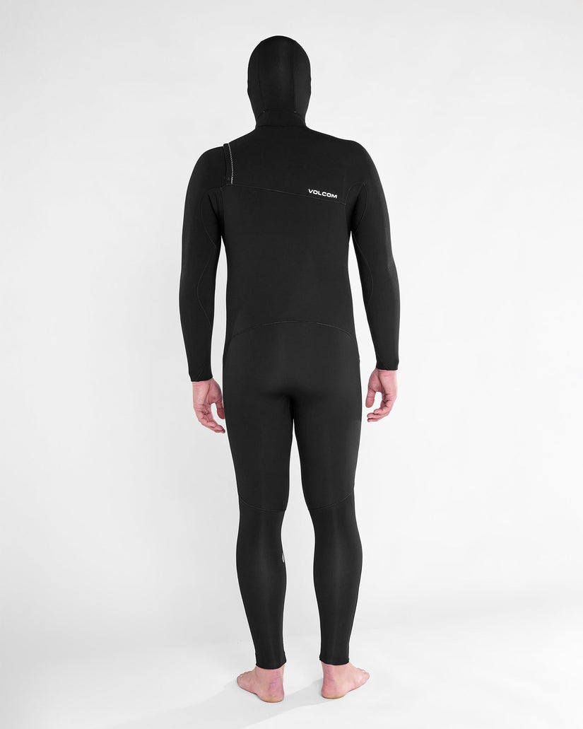 Traje de neopreno con capucha Modulator 5/4/3Mm con cremallera en el pecho - Black