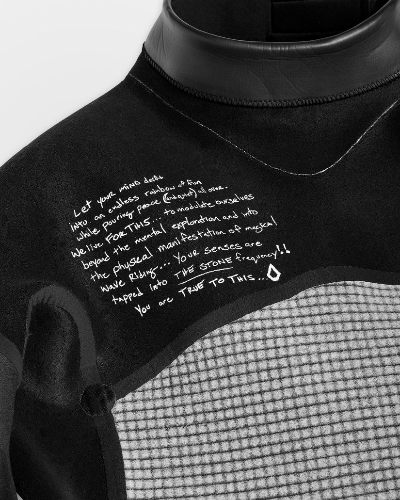 Traje de neopreno completo Modulator de manga larga 3/2Mm con cremallera detrás - Black
