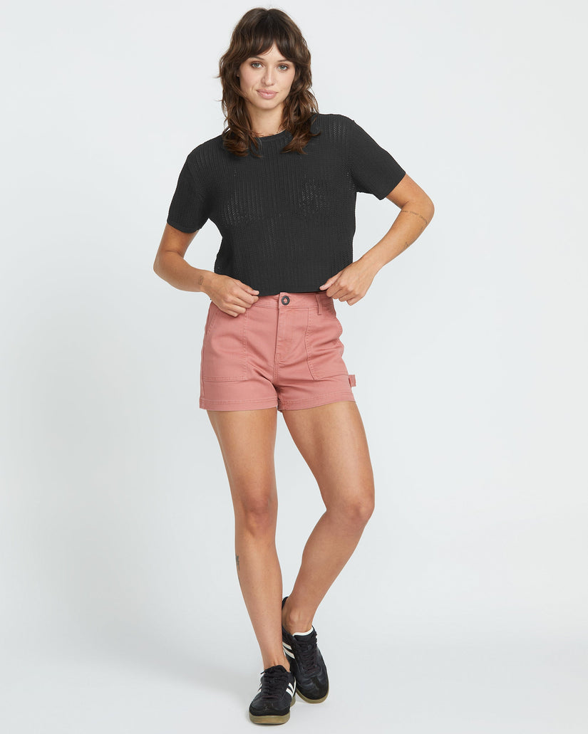 Camiseta Meshy Beach - Black