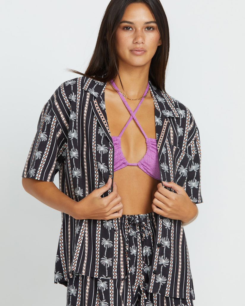 Camisa Sun Stunner - BLACK COMBO