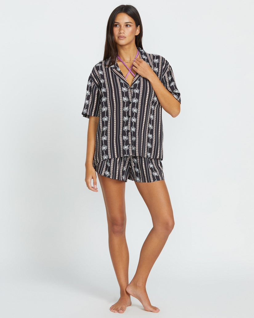 Camisa Sun Stunner - BLACK COMBO