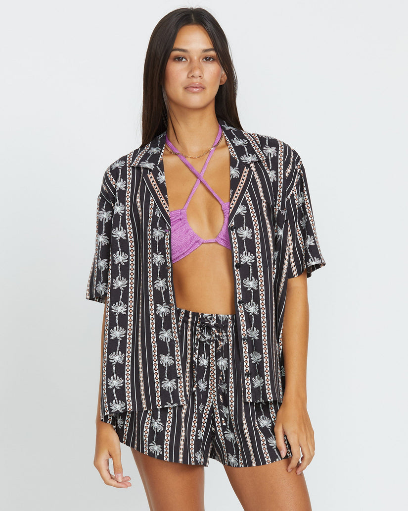 Camisa Sun Stunner - BLACK COMBO