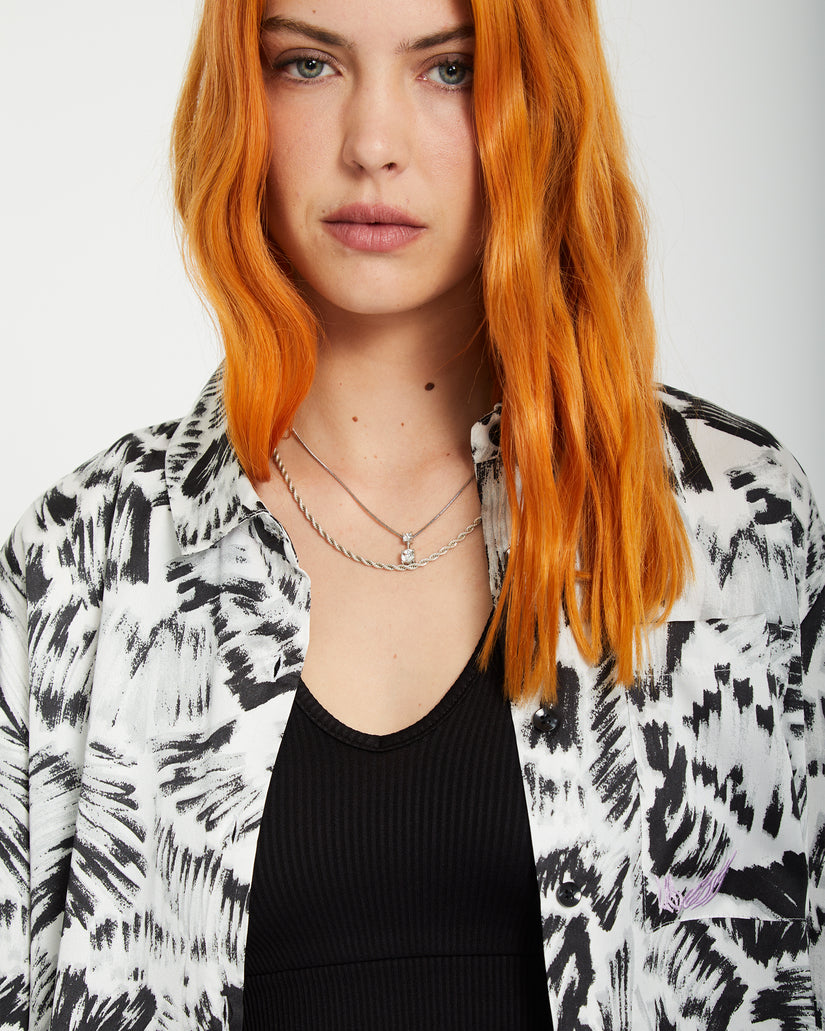 Camisa Alix - BLACK WHITE
