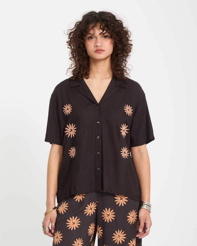 Camisa Midnite Ramble - Vintage Black