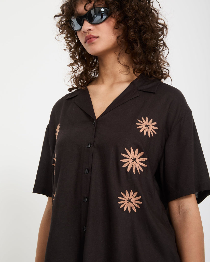 Camisa Midnite Ramble - Vintage Black
