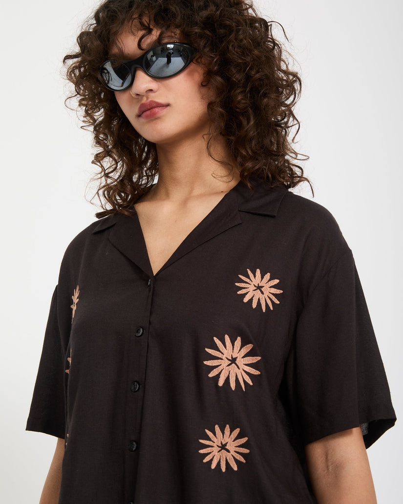 Camisa Midnite Ramble - Vintage Black