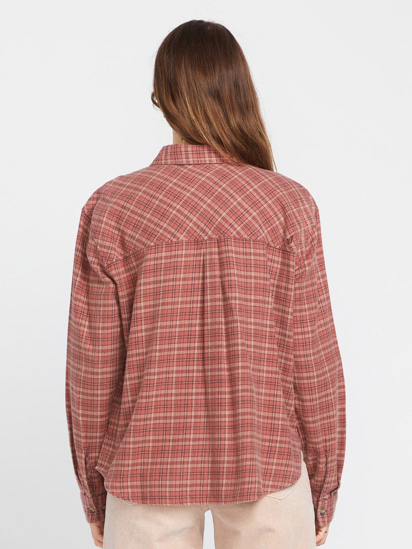 Camisa Plaid To Meet U - Chestnut Brown