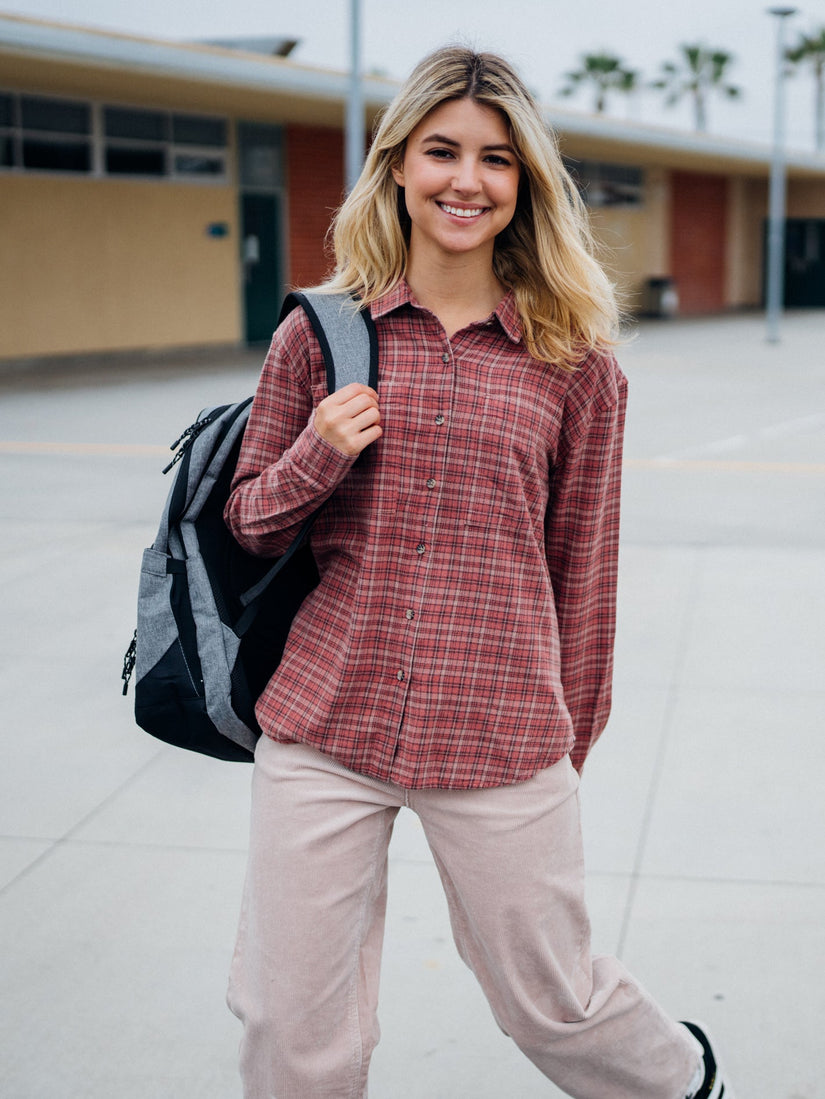 Camisa Plaid To Meet U - Chestnut Brown