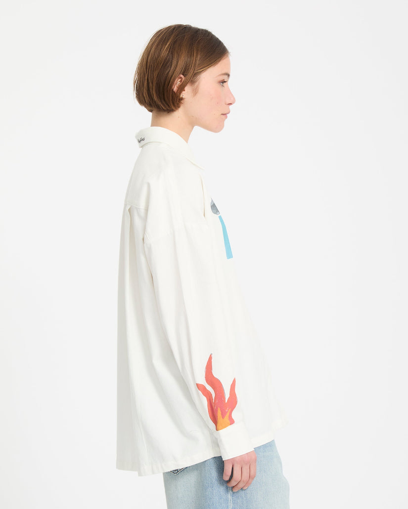 Camisa Mickey Mason - Off White