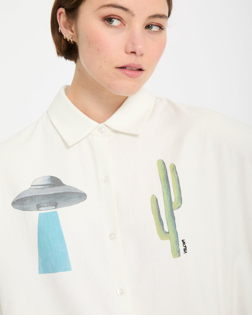 Camisa Mickey Mason - Off White