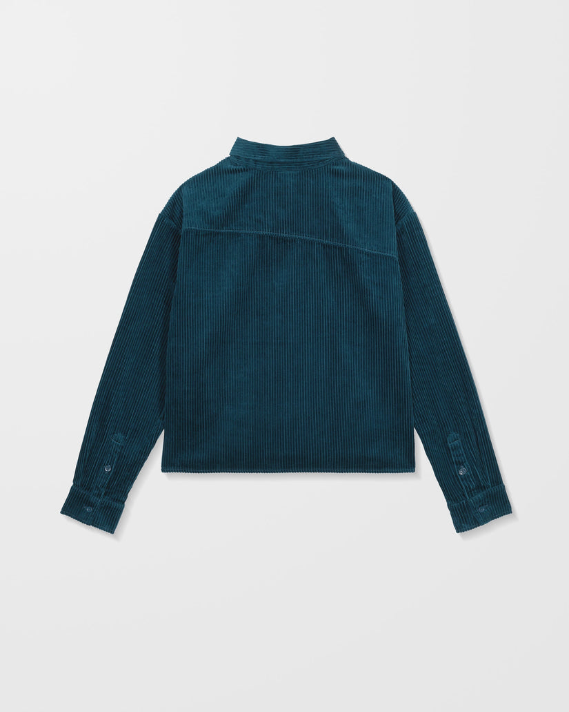 Camisa De Pana Weellow - Emerald Green
