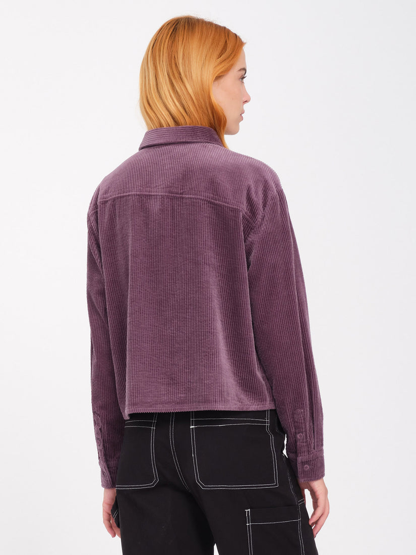 Camisa Weellow Corduroy - Vintage Violet
