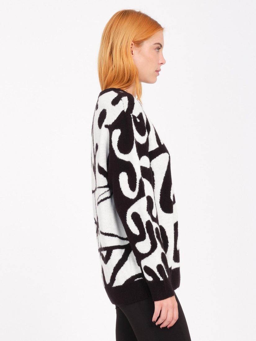 Jersey Zephyr - Black White