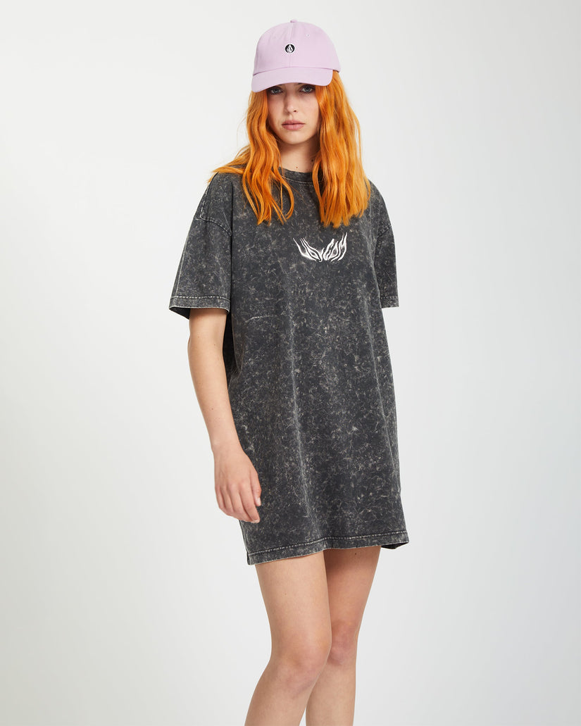 Vestido Alix Tee - VINTAGE BLACK