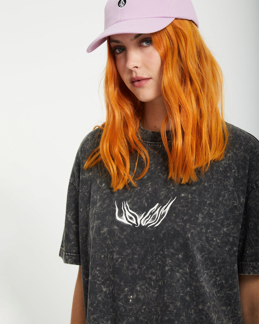 Vestido Alix Tee - VINTAGE BLACK