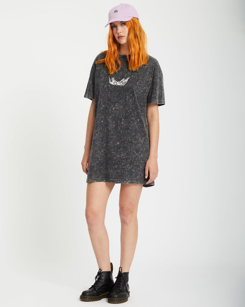 Vestido Alix Tee - VINTAGE BLACK
