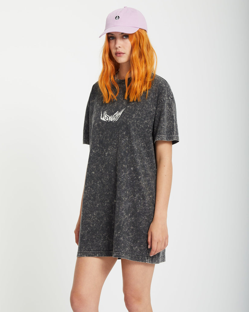 Vestido Alix Tee - VINTAGE BLACK
