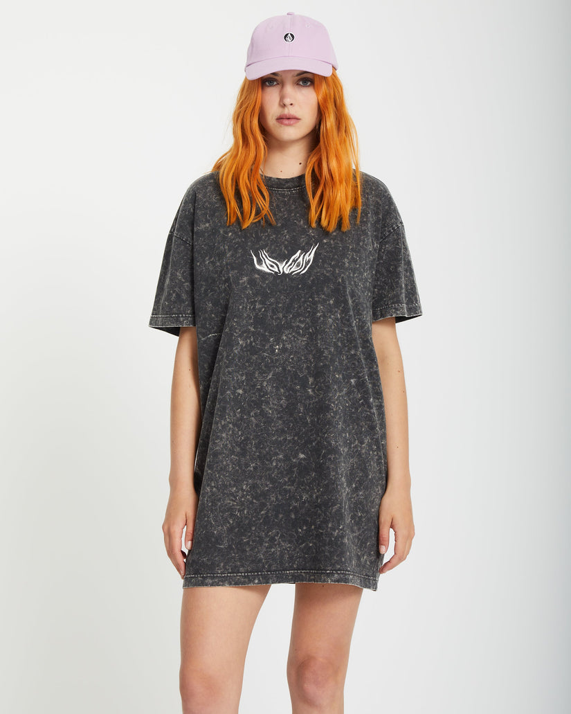 Vestido Alix Tee - VINTAGE BLACK