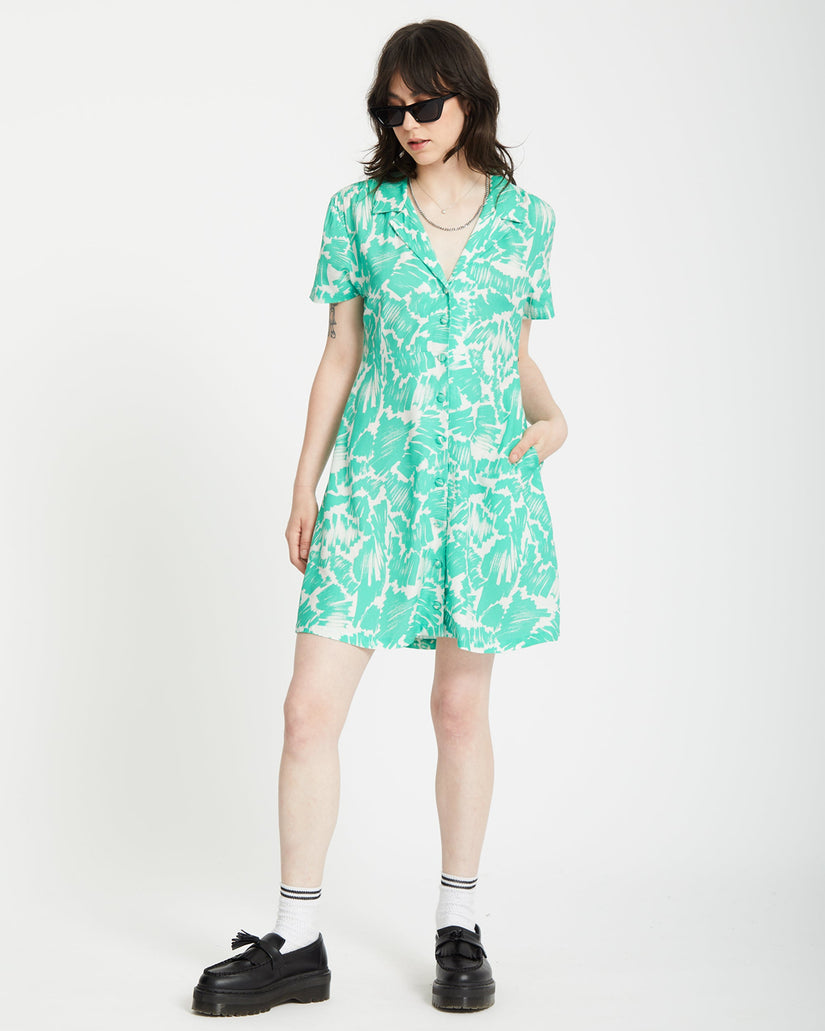 Vestido Alix Shirt - JADE