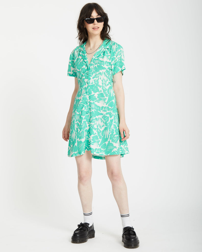 Vestido Alix Shirt - JADE