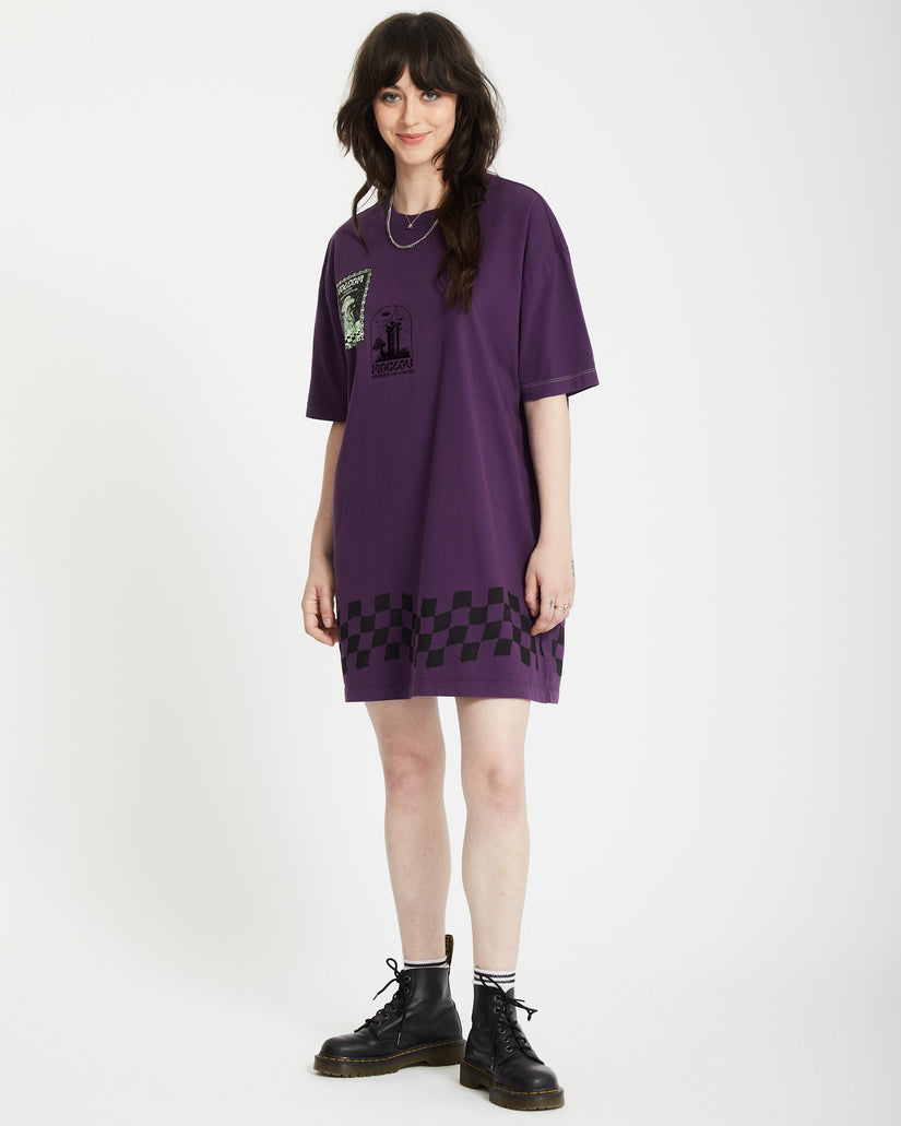 Vestido Filip Rygalski Tee - GRAPE ROYALE