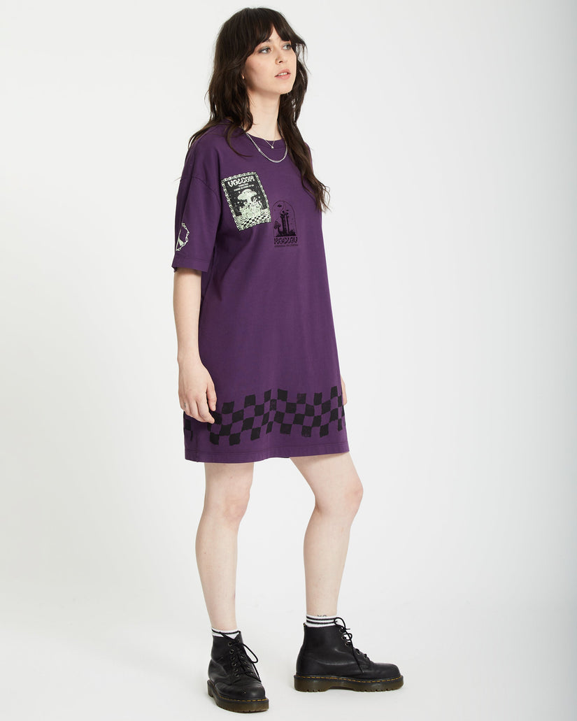 Vestido Filip Rygalski Tee - GRAPE ROYALE