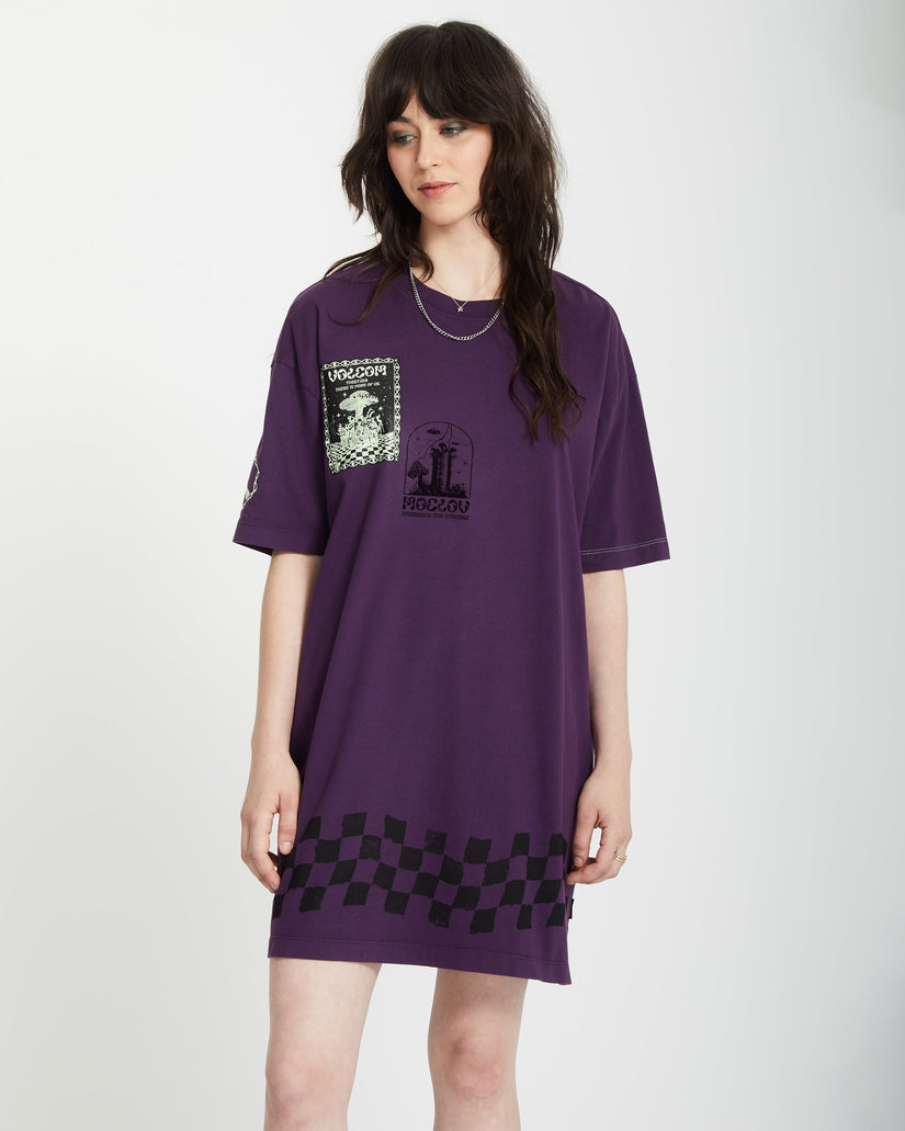 Vestido Filip Rygalski Tee - GRAPE ROYALE
