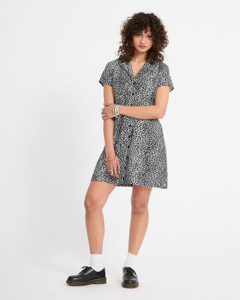 Vestido Rawly - Black White