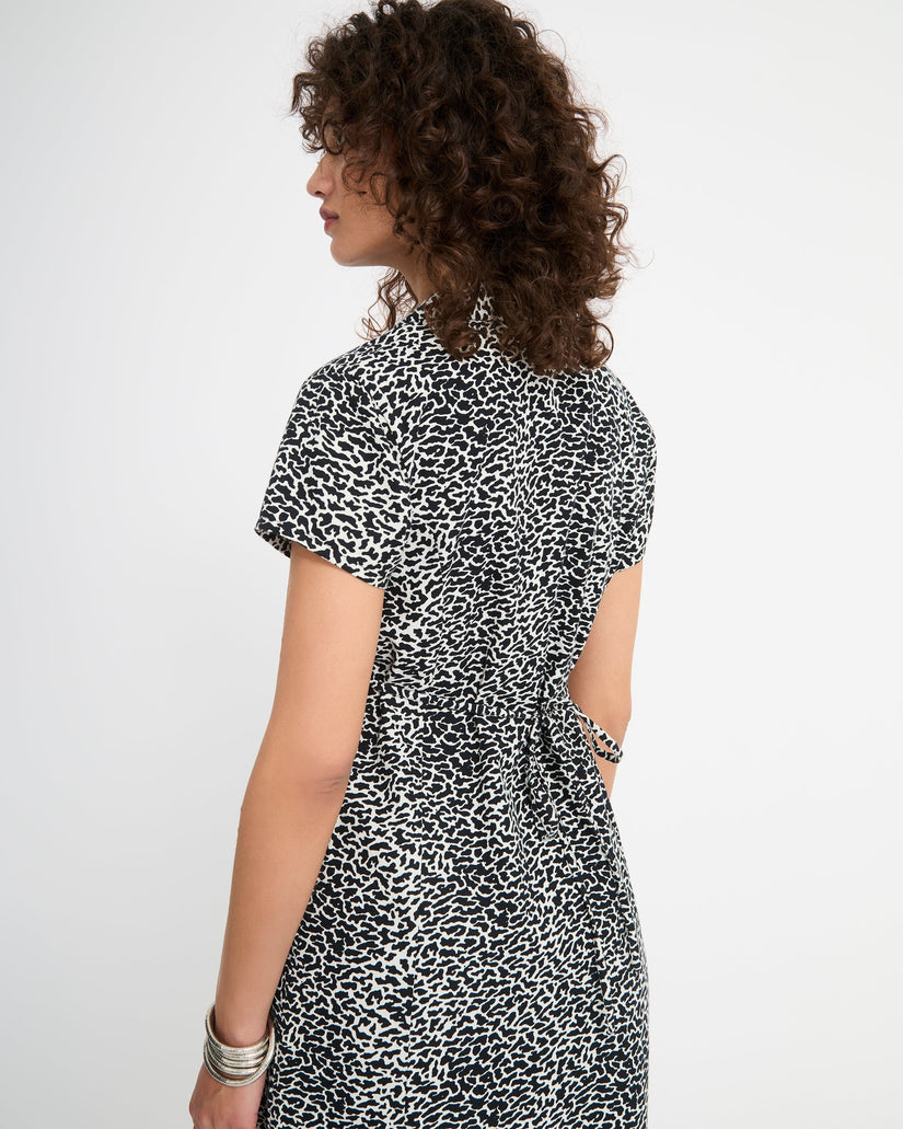 Vestido Rawly - Black White
